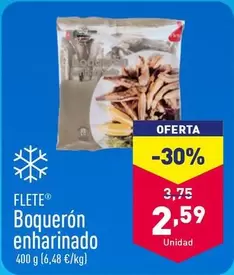 Oferta de Flete - Boquerón Enharinado por 2,59€ en ALDI