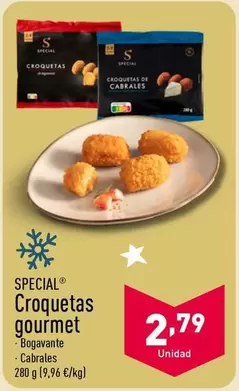 Oferta de Special - Croquetas Gourmet por 2,79€ en ALDI