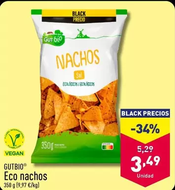 Oferta de Gutbio - Eco Nachos por 3,49€ en ALDI