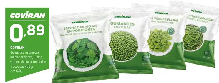 Oferta de Coviran - Espinacas No Jours por 0,89€ en Coviran