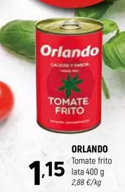 Oferta de Orlando - Tomate Frito por 1,15€ en Coviran