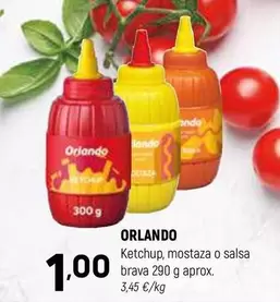 Oferta de Anda - Ketchup, Mostaza O Salsa Brava por 1€ en Coviran