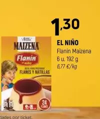 Oferta de Maizena - Flanin por 1,3€ en Coviran