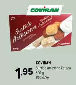 Oferta de Coviran - Surtido Artesano Estepa por 1,95€ en Coviran