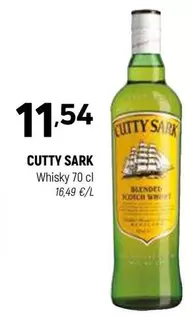 Oferta de Cutty Sark - Whisky por 11,54€ en Coviran