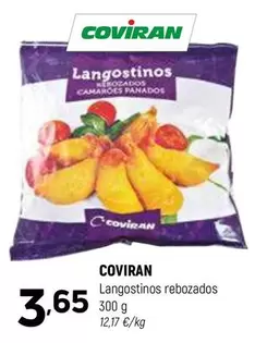 Oferta de Coviran - Langostinos Rebozados por 3,65€ en Coviran