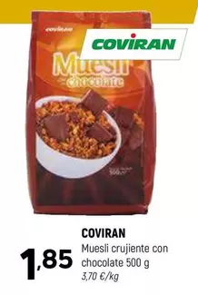 Oferta de Coviran - Muesli Crujiente Con Chocolate por 1,85€ en Coviran