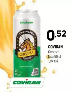 Oferta de Coviran - Cerveza por 0,52€ en Coviran