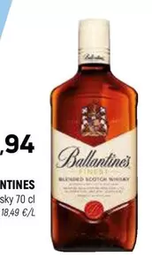 Oferta de Ballantine's - Whisky por 12,94€ en Coviran