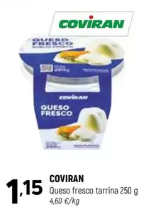 Oferta de Coviran - Queso Fresco Tarrina por 1,15€ en Coviran