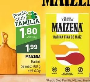 Oferta de Maizena - Harina De Maiz por 1,99€ en Coviran