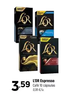 Oferta de L'or - Espresso por 3,59€ en Coviran