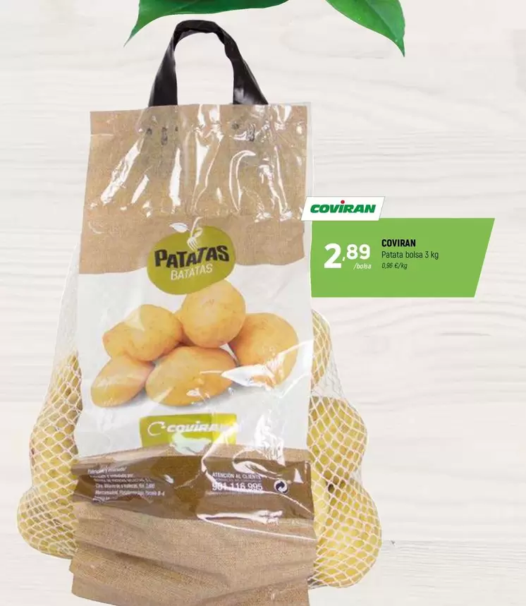 Oferta de Coviran - Patatas por 2,89€ en Coviran