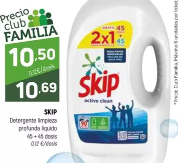 Oferta de Skip - Detergente Limpieza Profunda Liquido por 10,69€ en Coviran