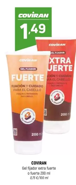 Oferta de Coviran - Gel Fijador Extra Fuerte O Florent por 1,49€ en Coviran