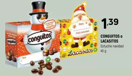 Oferta de Conguitos/Lacasitos - Estuche Navidad por 1,39€ en Coviran