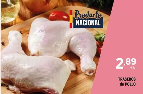 Oferta de Traseros De Pollo por 2,89€ en Coviran