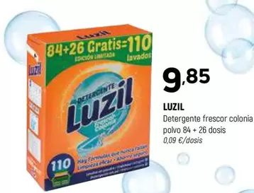 Oferta de Luzil - Detergente Frescor Colonia Polvo por 9,85€ en Coviran