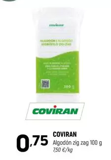 Oferta de Coviran - Algodón Zig Zag por 0,75€ en Coviran