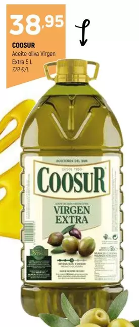 Oferta de Coosur - Aceite Oliva Virgen Extra por 38,95€ en Coviran