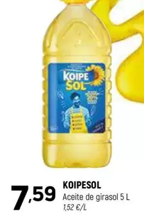 Oferta de Koipesol - Aceite De Girasol por 7,59€ en Coviran