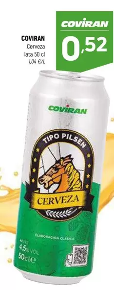 Oferta de Coviran - Cerveza por 0,52€ en Coviran