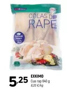 Oferta de Exkimo - Colas De Rape por 5,25€ en Coviran