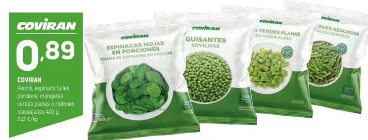 Oferta de Coviran - Espinacas Nouss por 0,89€ en Coviran