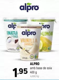 Oferta de Alpro -  - por 1,95€ en Coviran