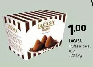 Oferta de Lacasa - Trufes Al Cacau por 1€ en Coviran