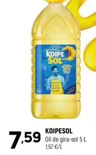 Oferta de Koipesol - Oli De Gira-sol por 7,59€ en Coviran