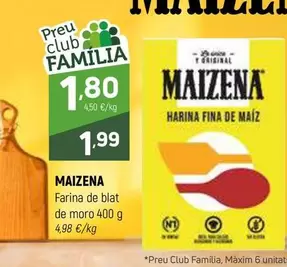 Oferta de Maizena - Farina De Blat De Moro por 1,99€ en Coviran