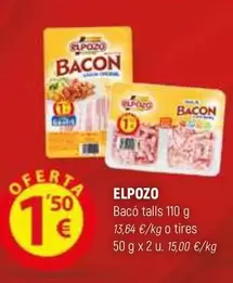 Oferta de Elpozo - Baco Talls por 1,5€ en Coviran