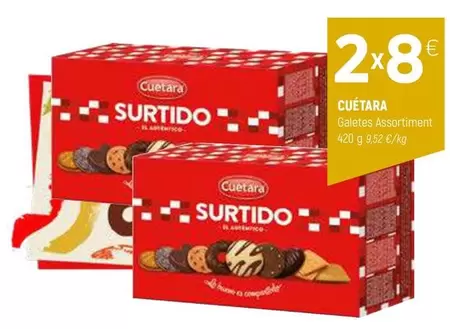 Oferta de Cuétara - Galetas Assortiment por 8€ en Coviran