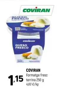 Oferta de Coviran - Formatge Fresc por 1,15€ en Coviran