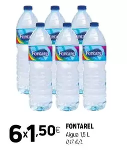 Oferta de Fontarel - Aigua por 1,5€ en Coviran