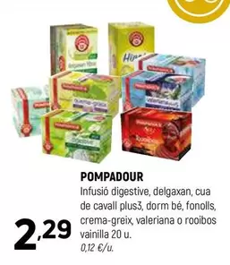 Oferta de Pompadour - Infuso Digestive por 2,29€ en Coviran