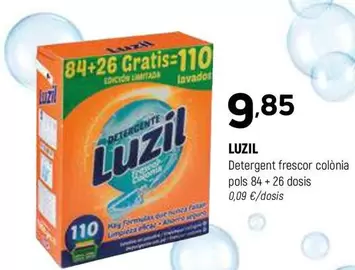 Oferta de Luzil - Detergent Frescor Colonia por 9,85€ en Coviran