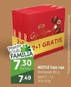 Oferta de Nestlé - Caja Roja por 7,49€ en Coviran