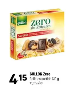 Oferta de Gullón - Zero Galletas Surtido por 4,15€ en Coviran