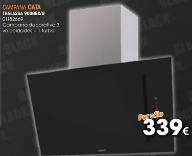 Oferta de Cata - Campana  Thalassa 90068/g por 339€ en Master Cadena