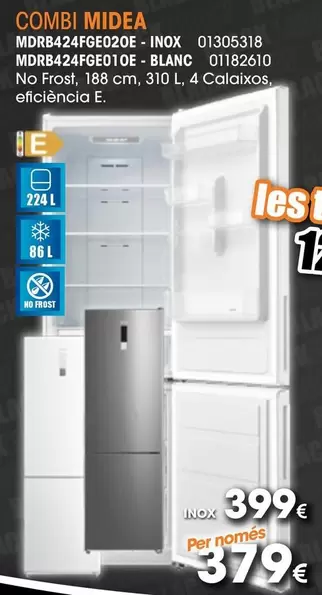 Oferta de Midea - Combi por 379€ en Master Cadena