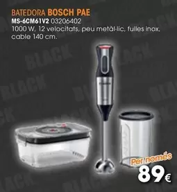 Oferta de Bosch - Batedora por 89€ en Master Cadena