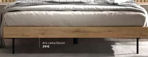 Oferta de Aro Cama Devon por 391€ en Kibuc