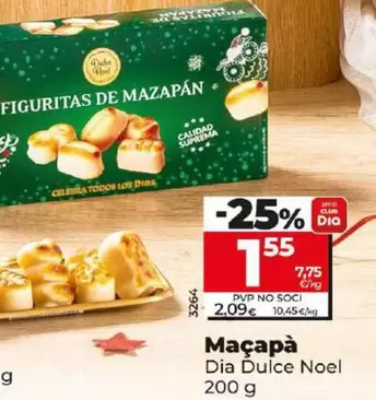 Oferta de Dia Dulce Noel - Mazapán por 1,55€ en Dia