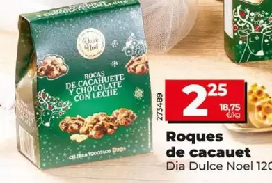 Oferta de Dia Dulce Noel - Rocas De Cacahuete por 2,25€ en Dia