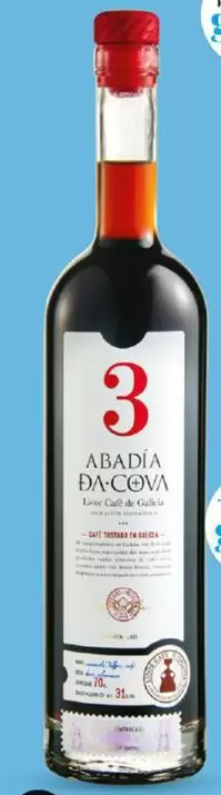 Oferta de Abadía Da Cova - Licor De Cafe por 9,6€ en Dia