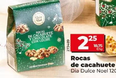 Oferta de Dia Dulce Noel - Rocas De Cacahuete por 2,25€ en Dia