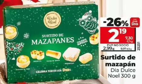 Oferta de Dia Dulce Noel - Surtido De Mazapan por 2,19€ en Dia