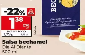 Oferta de Dia Al Diante - Salsa Bechamel por 1,38€ en Dia